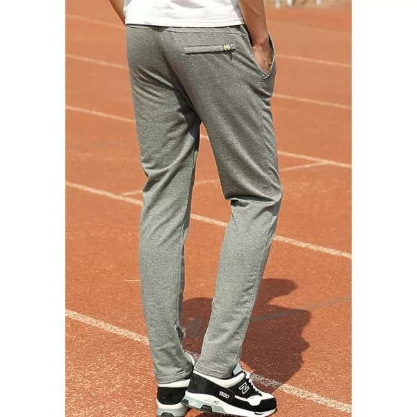 Flygo Mens Casual Straight Leg Sweat Pants Running Active Sports Jogger Pants