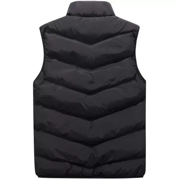 Flygo Men's Lightweight Down Vest Outdoor Water-Resistance Puffer Vest Jacket