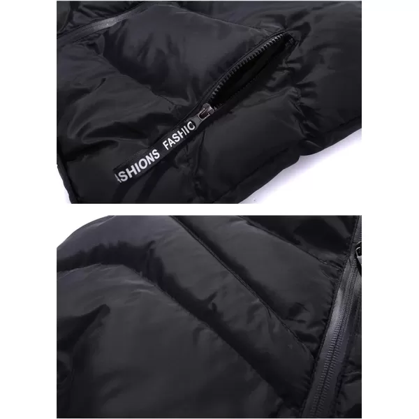 Flygo Men's Lightweight Down Vest Outdoor Water-Resistance Puffer Vest Jacket