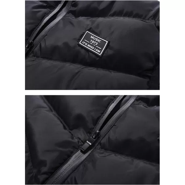 Flygo Men's Lightweight Down Vest Outdoor Water-Resistance Puffer Vest Jacket