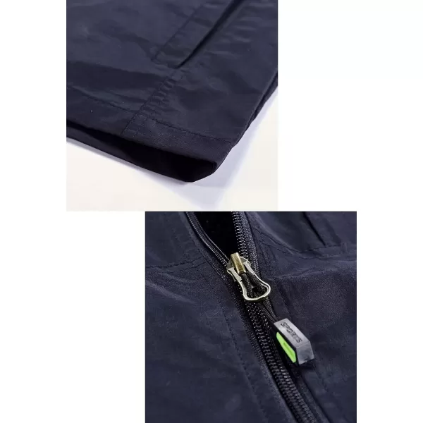 Flygo Mens Outdoor Lightweight Travel Work Fishing Vest Jacket Outerwear