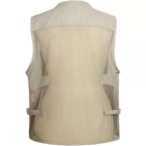 Flygo Mens Summer Outdoor Work Safari Fishing Travel Photo Vest with Pockets