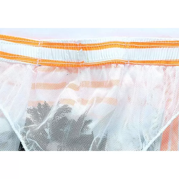 Flygo Mens Summer Swim Trunks Palm Tree Printed Quick Dry Beach Board Shorts with Mesh Lining