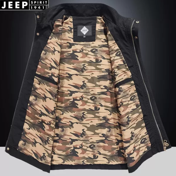Flygo Mens Utility Cotton Canvas Duck Safari Fishing Vest Jacket Outerwear