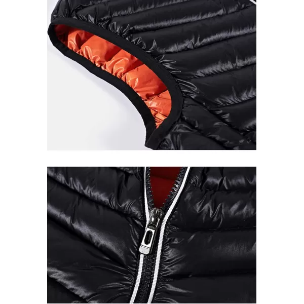 Flygo Men's Winter Lightweight Quilted Cotton Padded Puffer Outdoor Vest jacket
