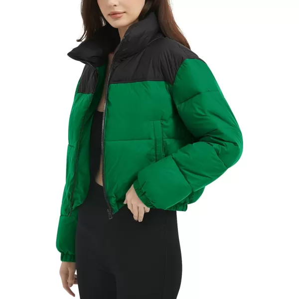 Flygo Women Lightweight Quilted Jacket Corduroy Puffer Jackets Zip Up Fall Winter Coats