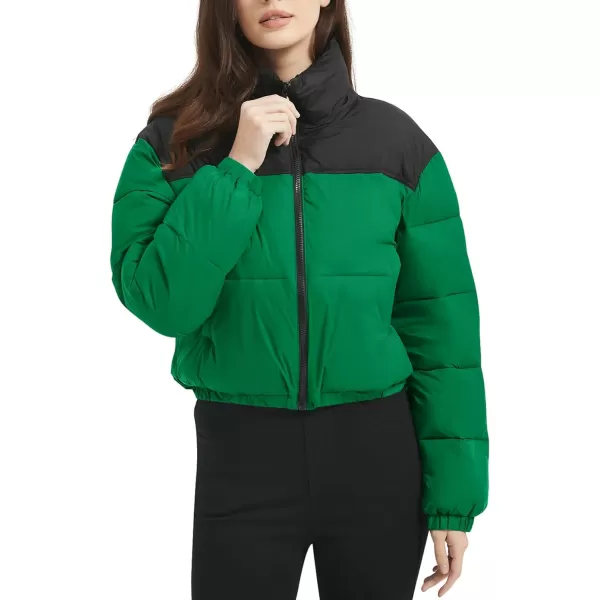 Flygo Women Lightweight Quilted Jacket Corduroy Puffer Jackets Zip Up Fall Winter Coats