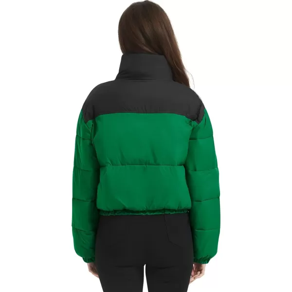 Flygo Women Lightweight Quilted Jacket Corduroy Puffer Jackets Zip Up Fall Winter Coats