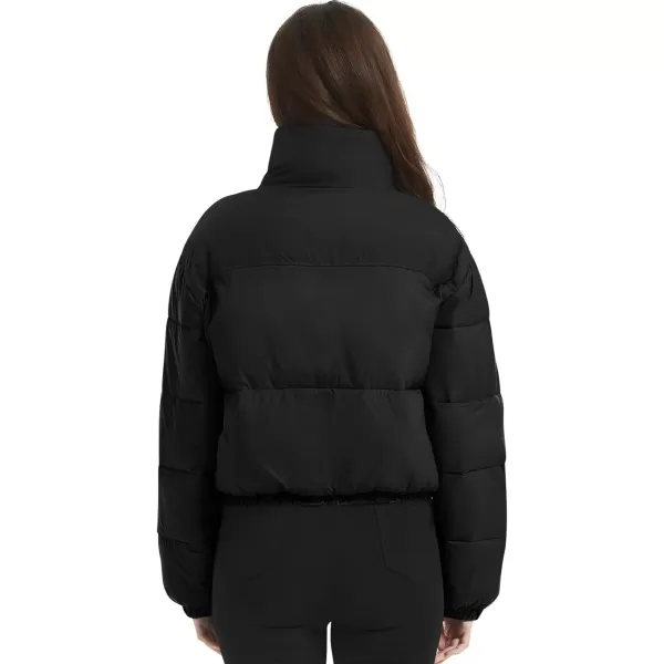 Flygo Women Lightweight Quilted Jacket Corduroy Puffer Jackets Zip Up Fall Winter Coats