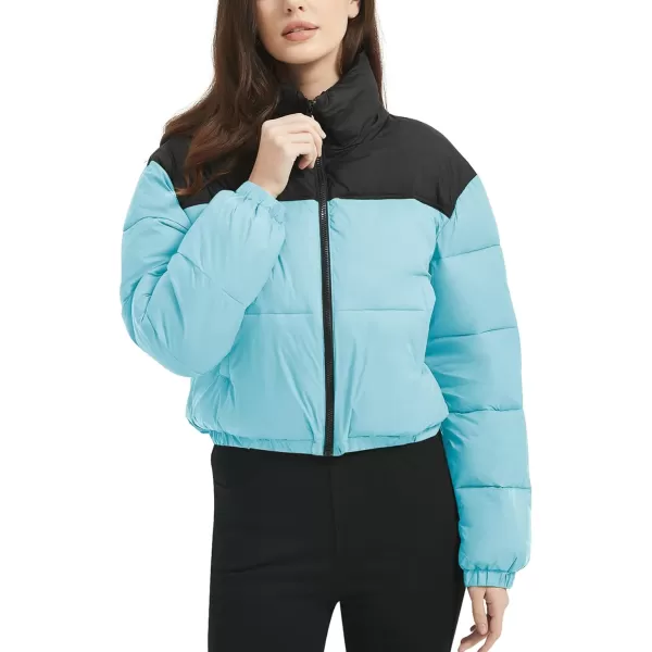 Flygo Women Lightweight Quilted Jacket Corduroy Puffer Jackets Zip Up Fall Winter Coats