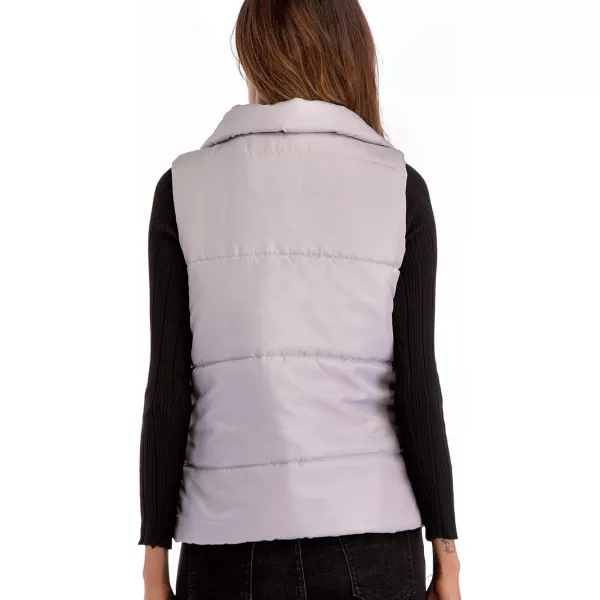 Flygo Women's Classic Quilted Cotton Padded Puffer Down Vest Waistcoat Sleeveless Cotton Down Jacket
