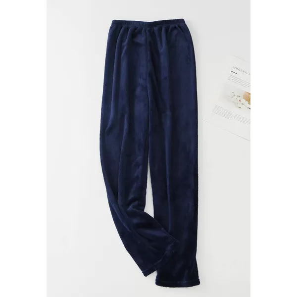 Flygo Womens Soft Plush Flannel Pajama Pants PJ Bottoms Sleepwear