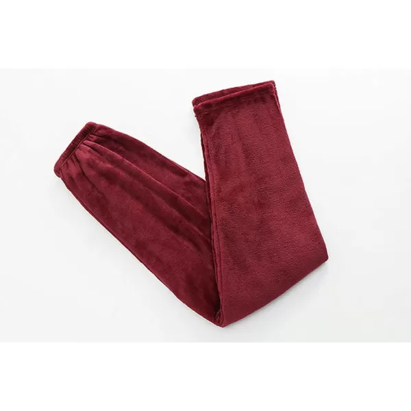 Flygo Womens Soft Plush Flannel Pajama Pants PJ Bottoms Sleepwear