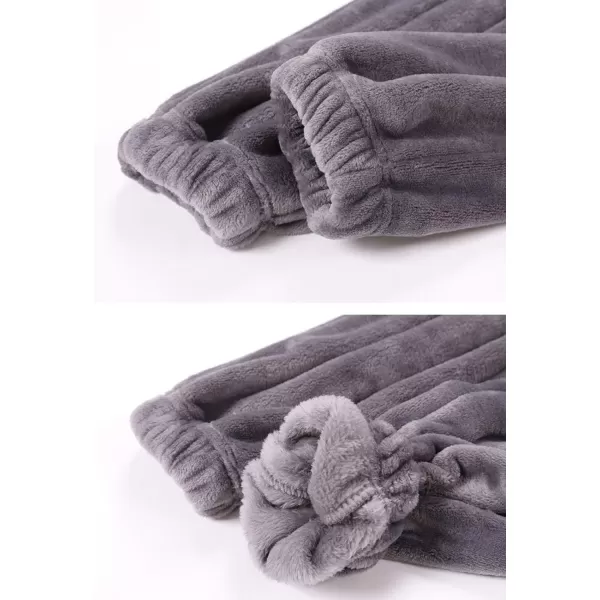 Flygo Women's Thick Winter Warm Pajama Pants Flannel Loungewear Sleep Trousers