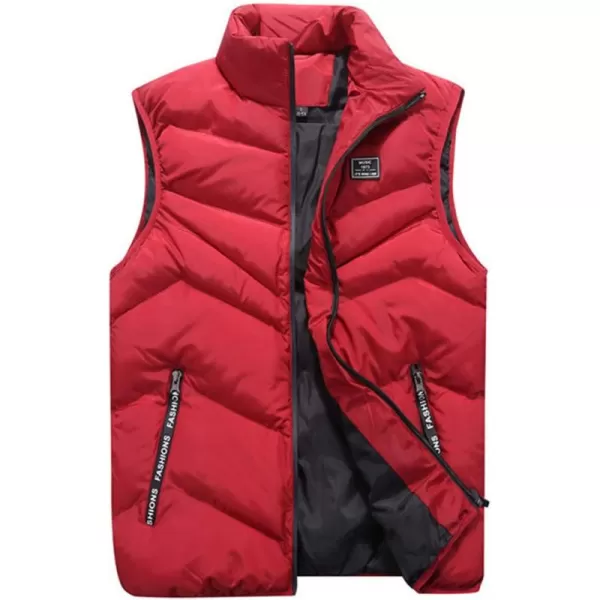 Flygo Men's Lightweight Down Vest Outdoor Water-Resistance Puffer Vest Jacket