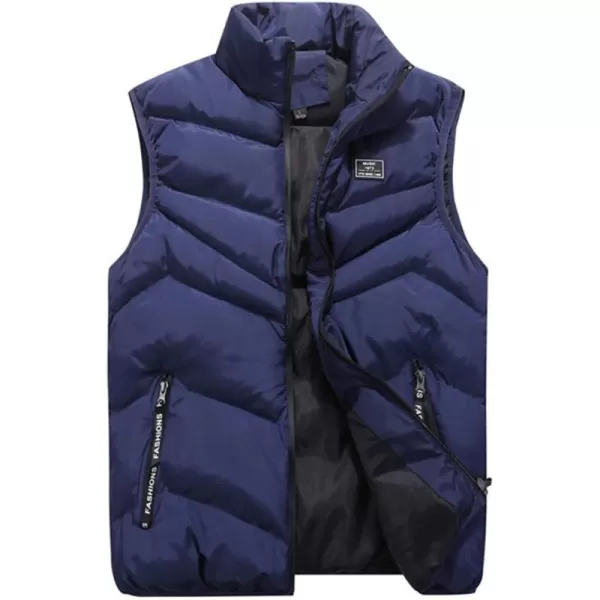 Flygo Men's Lightweight Down Vest Outdoor Water-Resistance Puffer Vest Jacket