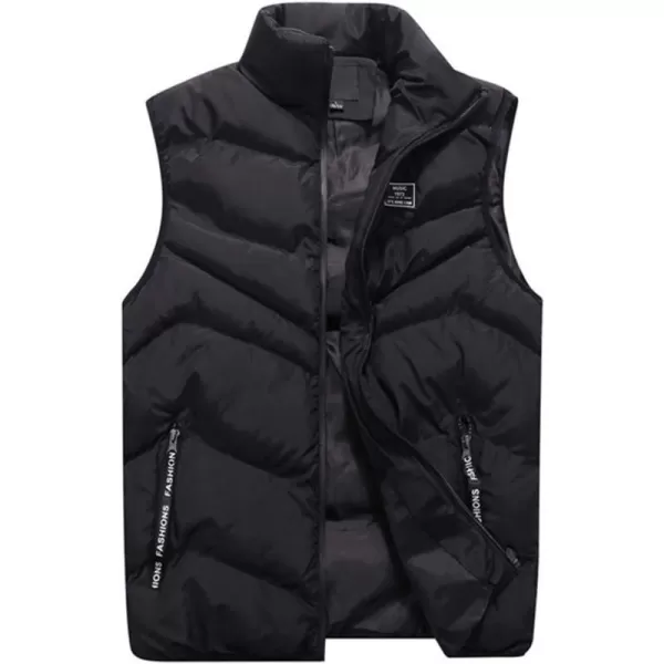 Flygo Men's Lightweight Down Vest Outdoor Water-Resistance Puffer Vest Jacket