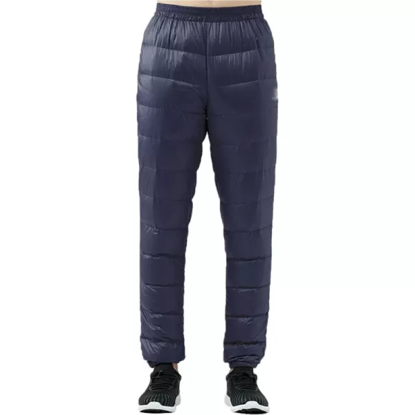 Flygo Mens Ultralight Winter Warm Down Pants Nylon Compression Snow Trousers