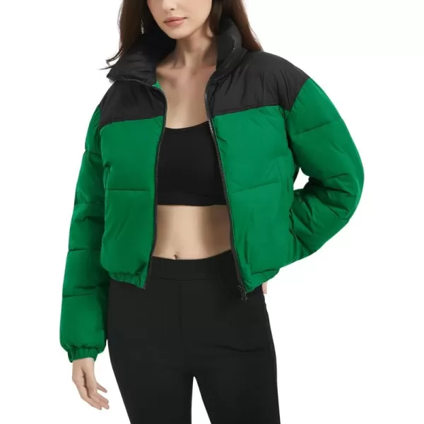 Flygo Women Lightweight Quilted Jacket Corduroy Puffer Jackets Zip Up Fall Winter Coats