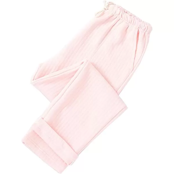 Flygo Women's High Waisted Pajama Pants PJ Sleep Bottom Harem Lounge Trousers