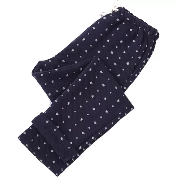 Flygo Women's High Waisted Pajama Pants PJ Sleep Bottom Harem Lounge Trousers