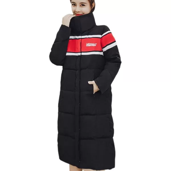 Flygo Women's Thickened Down Puffer Jacket Winter Warm Heavy Parka Coats