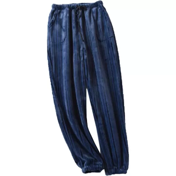 Flygo Women's Winter Warm Flannel Fleece Lounge Sleepwear Pajama Pants with Drawstring