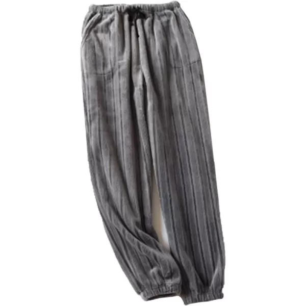 Flygo Women's Winter Warm Flannel Fleece Lounge Sleepwear Pajama Pants with Drawstring