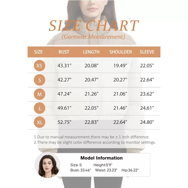 Flygo Women Cropped Puffer Jacket Cardigan Floral Printed Quilted Coats Lightweight Open Front Crop Padded Down Jackets