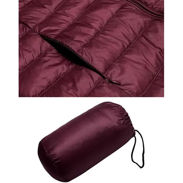 Flygo Women's Packable Lightweight Down Quilted Vest Zip Up Outdoor Puffer Vest