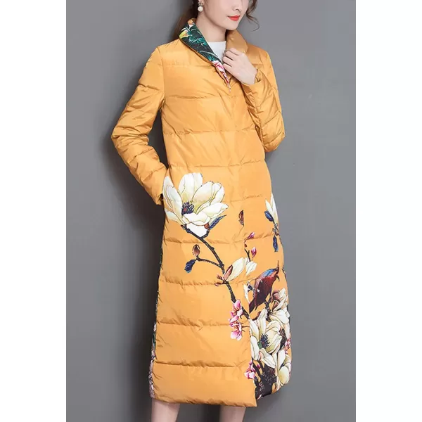 Flygo Women's Puffer Long Down Jacket Parka Coat