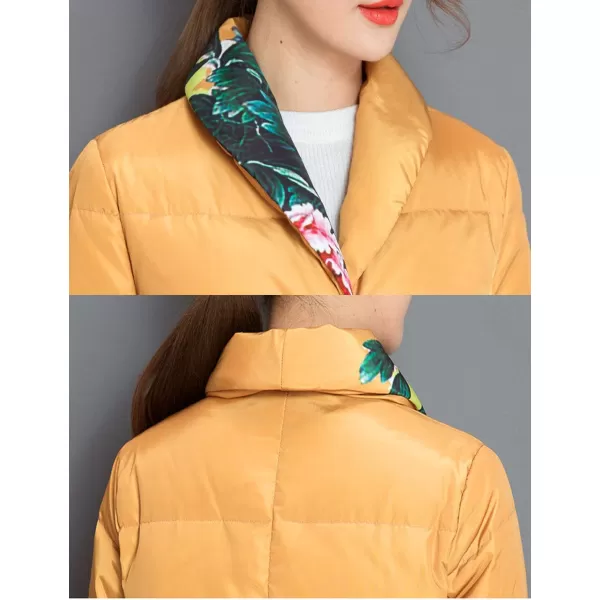 Flygo Women's Puffer Long Down Jacket Parka Coat
