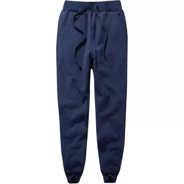 Flygo Womens Warm Fleece Pants Sherpa Lined Sweatpants Active Running Joggers Pants