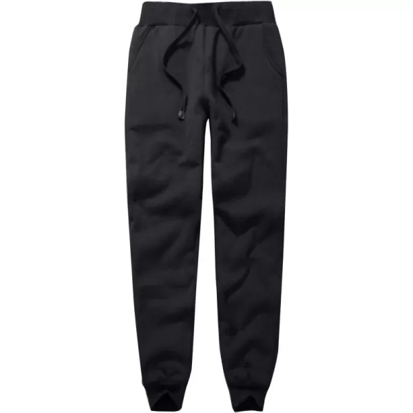 Flygo Womens Warm Fleece Pants Sherpa Lined Sweatpants Active Running Joggers Pants