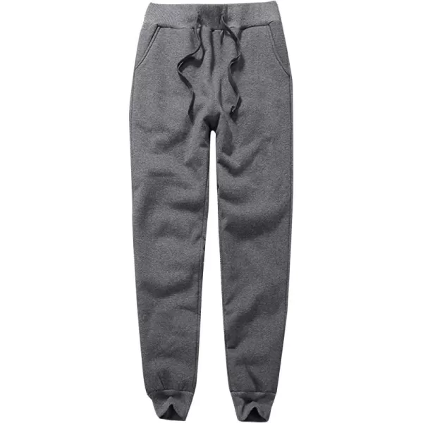 Flygo Womens Warm Fleece Pants Sherpa Lined Sweatpants Active Running Joggers Pants