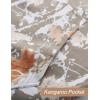 imageFlygo Camo Hoodie for Girls Boys Maple Leaf Print Hoodies Cute Oversized Hooded Trendy Sweatshirt Kids 514 YearsMaple Leaf Green