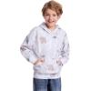 imageFlygo Camo Hoodie for Girls Boys Maple Leaf Print Hoodies Cute Oversized Hooded Trendy Sweatshirt Kids 514 YearsMaple Leaf Grey