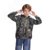 imageFlygo Camo Hoodie for Girls Boys Maple Leaf Print Hoodies Cute Oversized Hooded Trendy Sweatshirt Kids 514 YearsTree Print Green