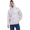 imageFlygo Mens Camo Hoodie Maple Leaf Print Hooded Sweatshirt Oversized Casual Long Sleeve Graphic Hoodies Fashion PulloverMaple Leaf Grey