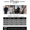 imageFlygo Mens Turtleneck Sweater Slim Fit Soft Knitted Basic Pullover SweaterBlack