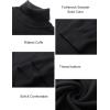 imageFlygo Mens Turtleneck Sweater Slim Fit Soft Knitted Basic Pullover SweaterBlack