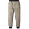 imageFlygo Mens Warm Fleece Pants Sherpa Lined Active Running Camping SweatpantsBlack