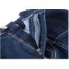 imageFlygo Womens High Waist ALine Ripped Distressed Flared Midi Denim Jean SkirtBlue