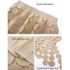imageFlygo Womens Maxi Skirt 2025 Summer Boho Hollow Out Fringe Hem High Waisted Lace Long Skirts for Party Wedding BeachApricot