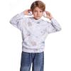 imageFlygo Camo Hoodie for Girls Boys Maple Leaf Print Hoodies Cute Oversized Hooded Trendy Sweatshirt Kids 514 YearsMaple Leaf Grey