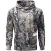 imageFlygo Camo Hoodie for Girls Boys Maple Leaf Print Hoodies Cute Oversized Hooded Trendy Sweatshirt Kids 514 YearsTree Print Green