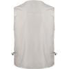 imageFlygo Mens Fishing Vest Utility Lightweight Outdoor Travel Safari Photo Cargo Vest with 16 PocketsStyle 01 Beige
