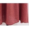 imageFlygo Womens Casual Elastic Waist ALine Midi Flare Swing Skirt with BeltPink