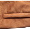 imageFlygo Womens High Waist Button Front Faux Suede ALine Mini SkirtPink