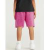 imageFlygo 2 Pack Boys Girls Cotton Shorts Acid Washed Active Pull On Jogger Shorts Kids Casual Athletic Loose Fit 514YBlackrose